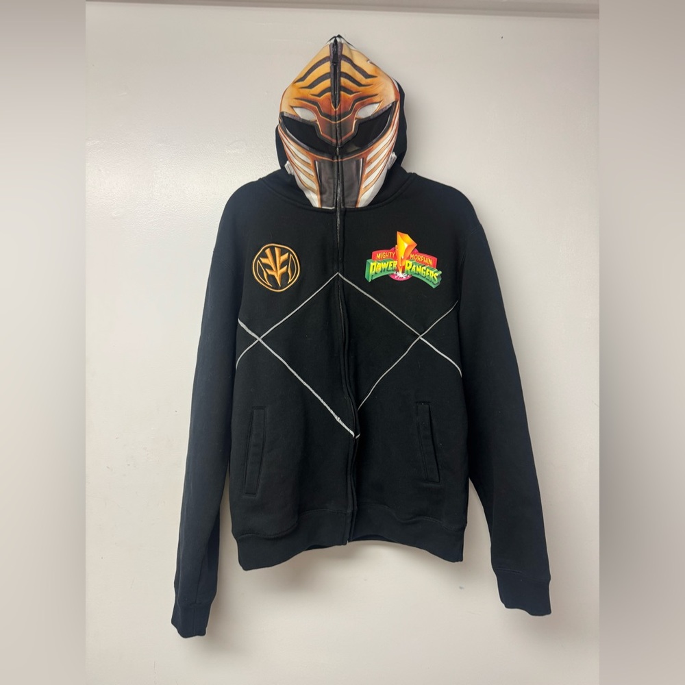 Shoe Palace x Power Rangers -White Ranger Pullover Hoodie Men’s Medium Cosplay N